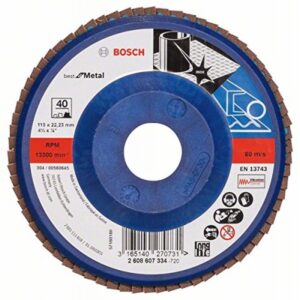 Δίσκος Λείανσης  115Χ22,23ΜΜ (X571) με Φυλλαράκια Bosch