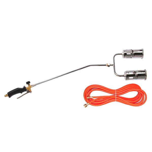 Idealgas Σετ Φλόγιστρο Διπλής Μπούκας με Ενισχυμένο Λάστιχο FK690NBR